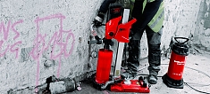 Эксплуатация системы отвода воды Hilti DD-WMK-BI Эксплуатация системы отвода воды Hilti DD-WMK-BI