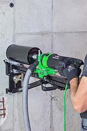 Эксплуатация установок с микроударом для сухого алмазного бурения Eibenstock DSE 162 Эксплуатация установок с микроударом для сухого алмазного бурения Eibenstock DSE 162