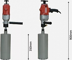 Использование установки алмазного бурения Saturn OB-132