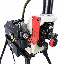 Рабочая зона электрического гидравлического желобонакатчика Rotorica Roller RG-12XS