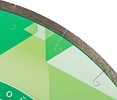 Сегмент алмазного отрезного диска Diam Extra Line 1A1R Корона Granite-Elite 400 мм