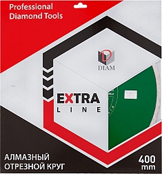 Упаковка алмазного отрезного круга Diam Extra Line 1A1R Корона Granite-Elite 400 мм Упаковка алмазного отрезного круга Diam Extra Line 1A1R Корона Granite-Elite 400 мм