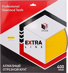 Упаковка алмазного отрезного круга Diam Extra Line 1A1R Корона Marble-Elite 400 мм Упаковка алмазного отрезного круга Diam Extra Line 1A1R Корона Marble-Elite 400 мм