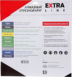 Упаковка кругов отрезных алмазных Diam Extra Line 1A1R Корона Granite-Elite 400 мм Упаковка кругов отрезных алмазных Diam Extra Line 1A1R Корона Granite-Elite 400 мм