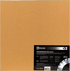 Упаковка сегментного алмазного круга Diam Pro Line 1A1RSS G3 Гранит 400 (410) мм